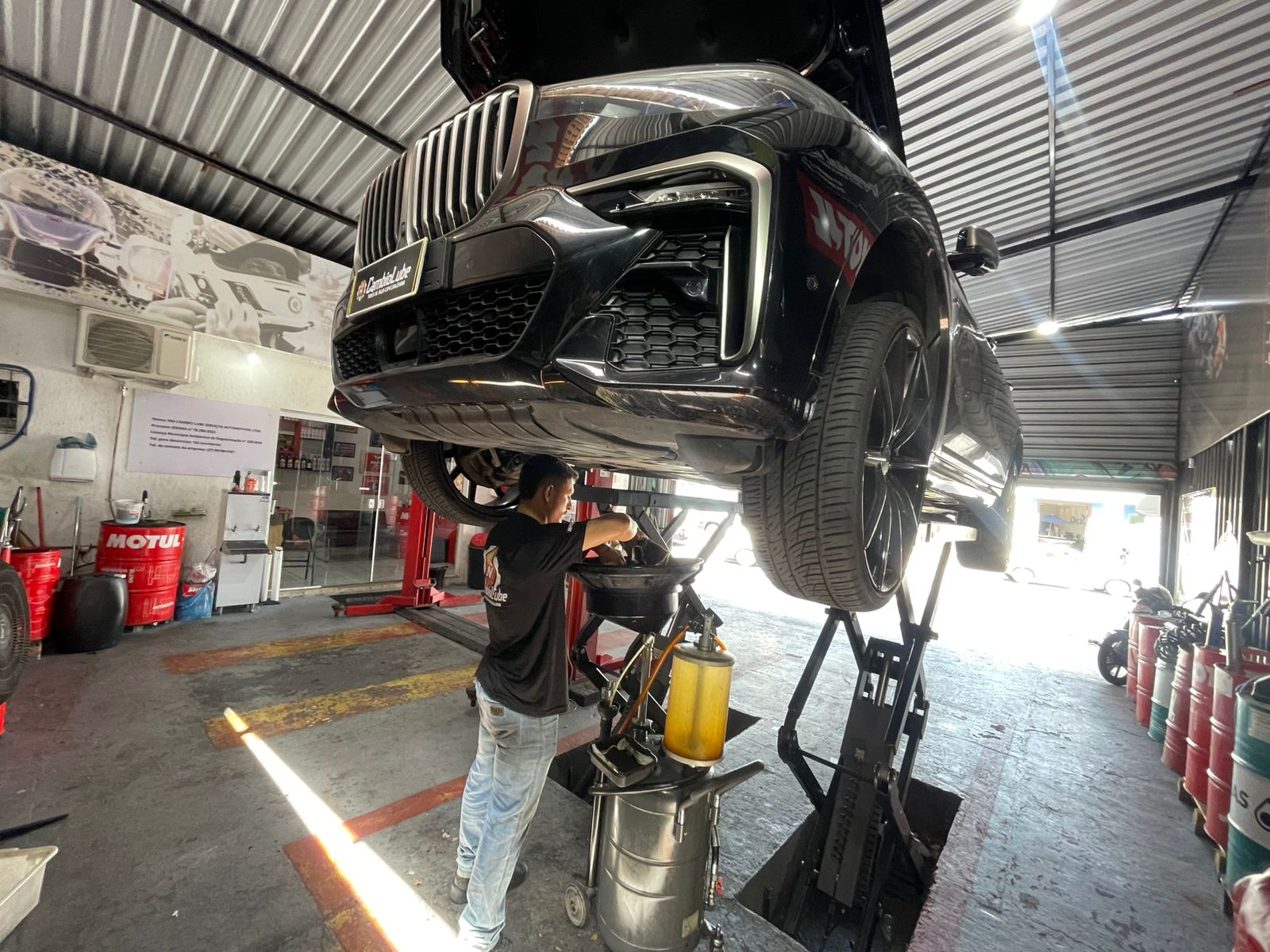 Troca de óleo do câmbio automático BMW — CambioLube