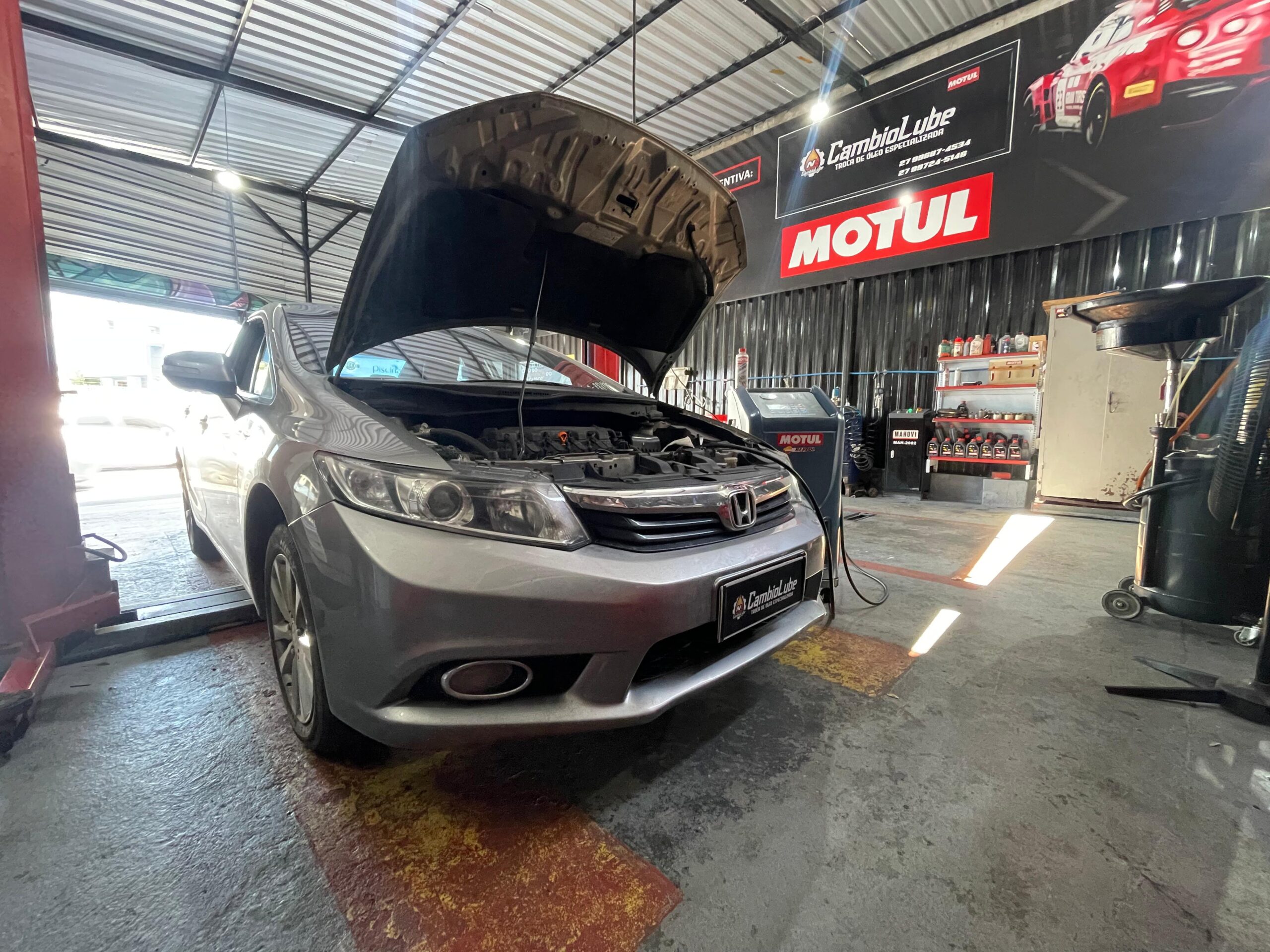 Troca de óleo do câmbio automático Honda — CambioLube